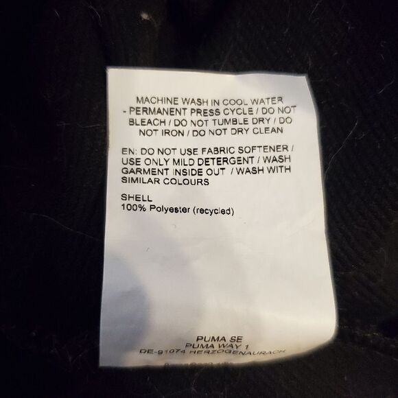 Puma Black Shirt Jacket  - Picture 7 of 7